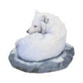 Guardian of the North Wolf Figurine by Lisa Parker Snowy Wolf Ornament Figurines Medium (15-29cm) 6