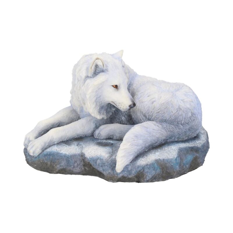 Guardian of the North Wolf Figurine by Lisa Parker Snowy Wolf Ornament Figurines Medium (15-29cm) 9