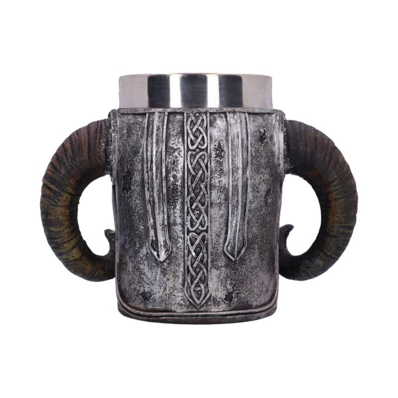 Viking Skull Helmet Tankard Historical Mug Homeware 5