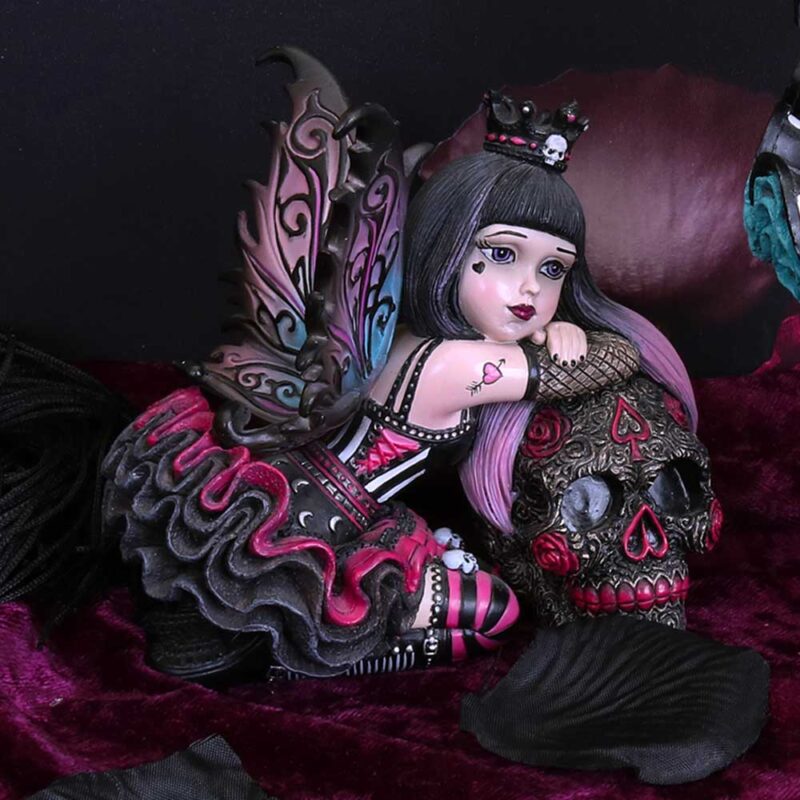 Little Shadows Lolita Figurine Gothic Fairy and Sugar Skull Ornament Figurines Medium (15-29cm) 9