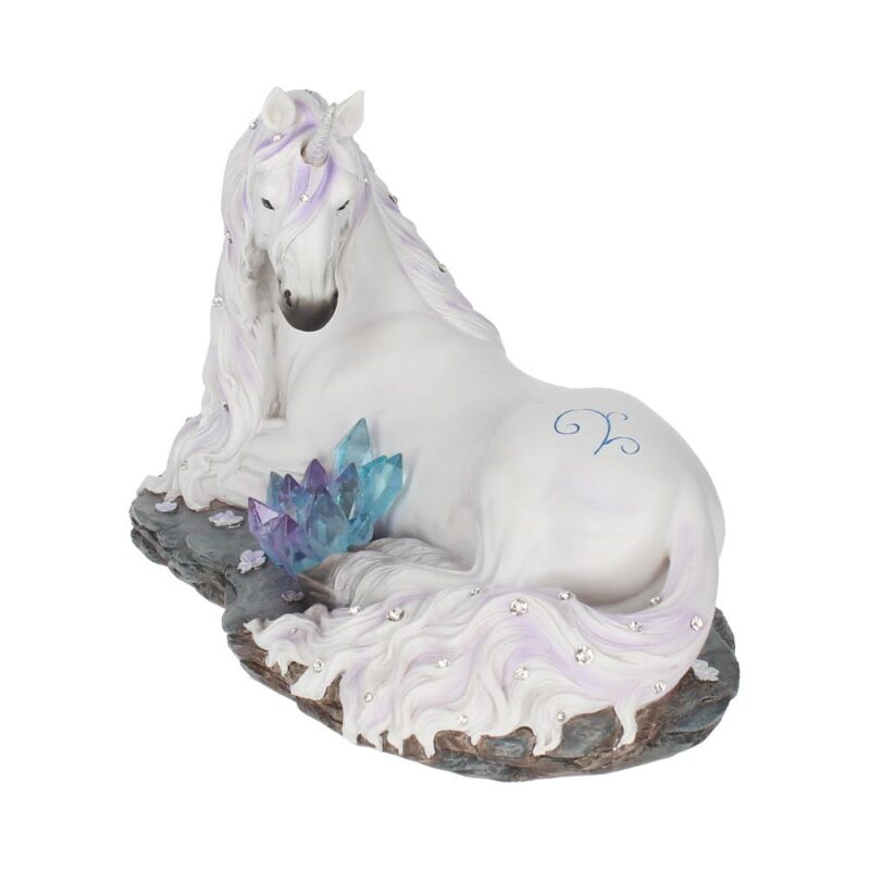 Jewelled Tranquillity Figurine White Unicorn and Crystal Ornament Figurines Medium (15-29cm) 3