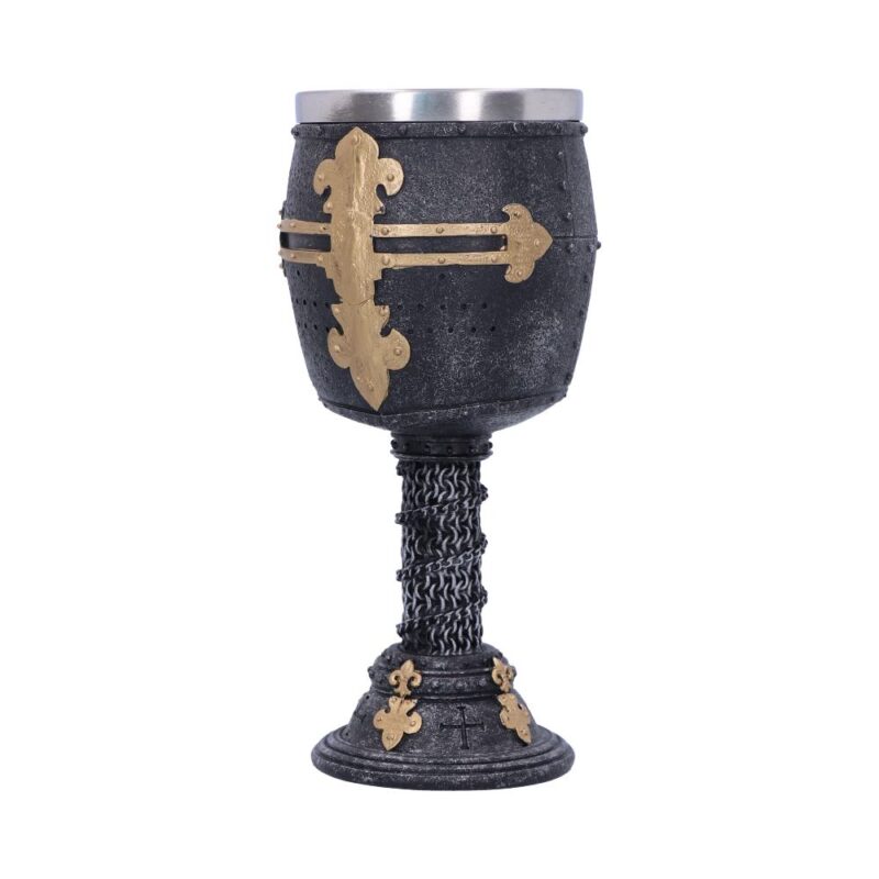 Crusader Medieval Knight Chainmail Wine Goblet Goblets & Chalices 3