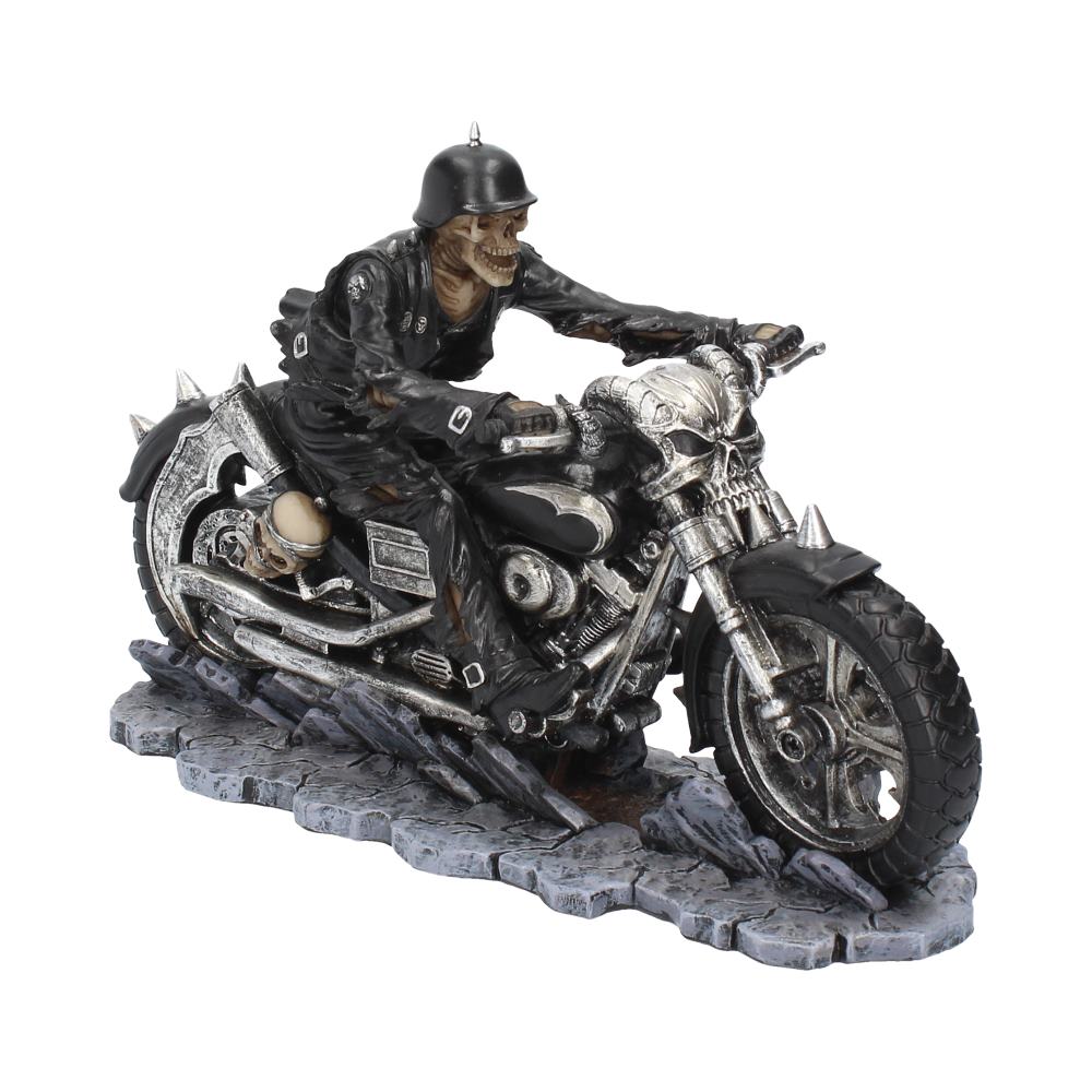 Hell on the Highway Skeleton Motorbike Ornament Figurine by James Ryman Figurines Medium (15-29cm)
