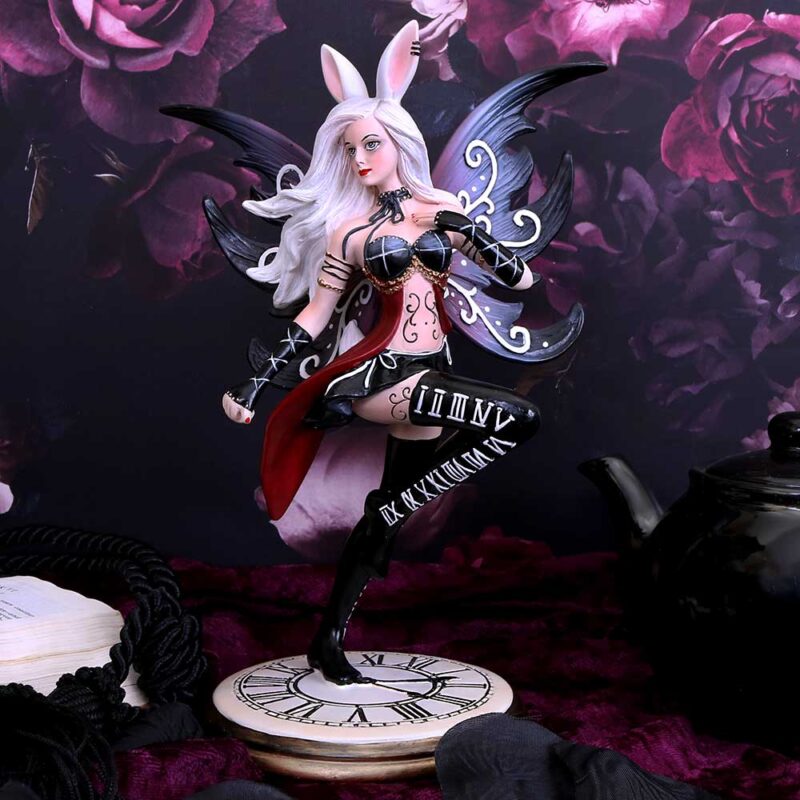 Rabbit and Clock 20cm – Wonderland Fairy Figurines Medium (15-29cm) 9