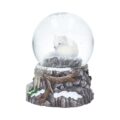 Lisa Parker Guardian of the North Wolf Snowglobe Homeware 4