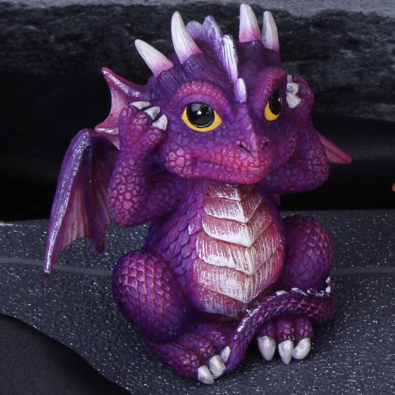 Three Wise Dragonlings Figurines Dragon Ornaments Figurines Small (Under 15cm) 9