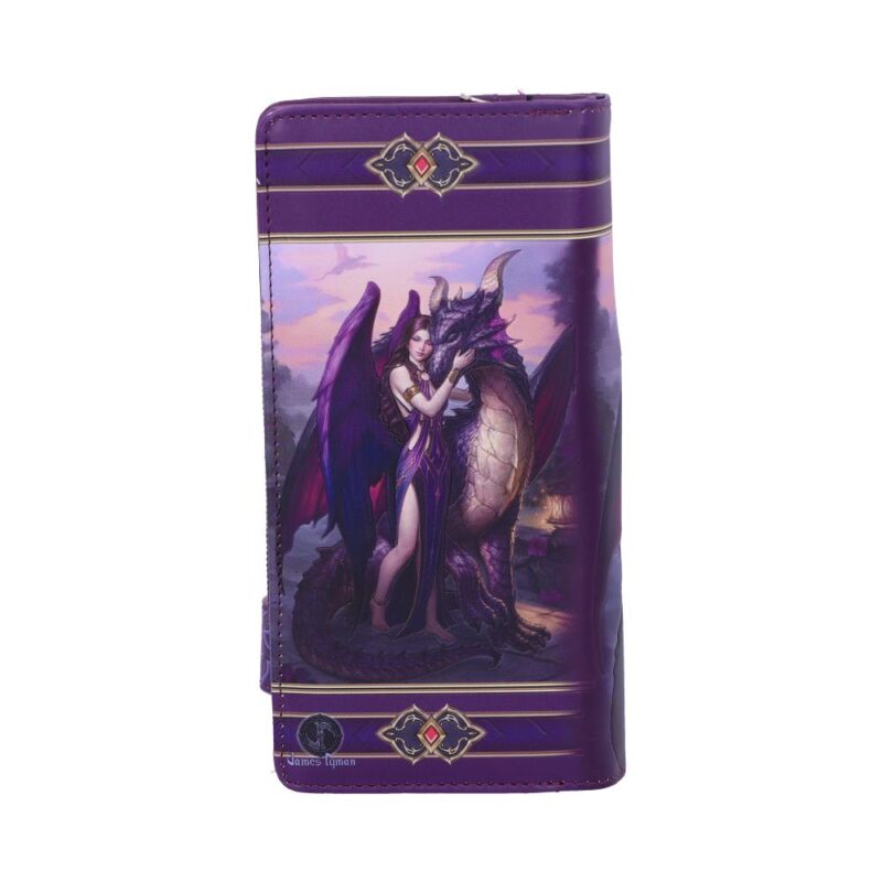 Nemesis Now James Ryman Dragon Sanctuary Embossed Purse Purple 18.5cm Gifts & Games 5