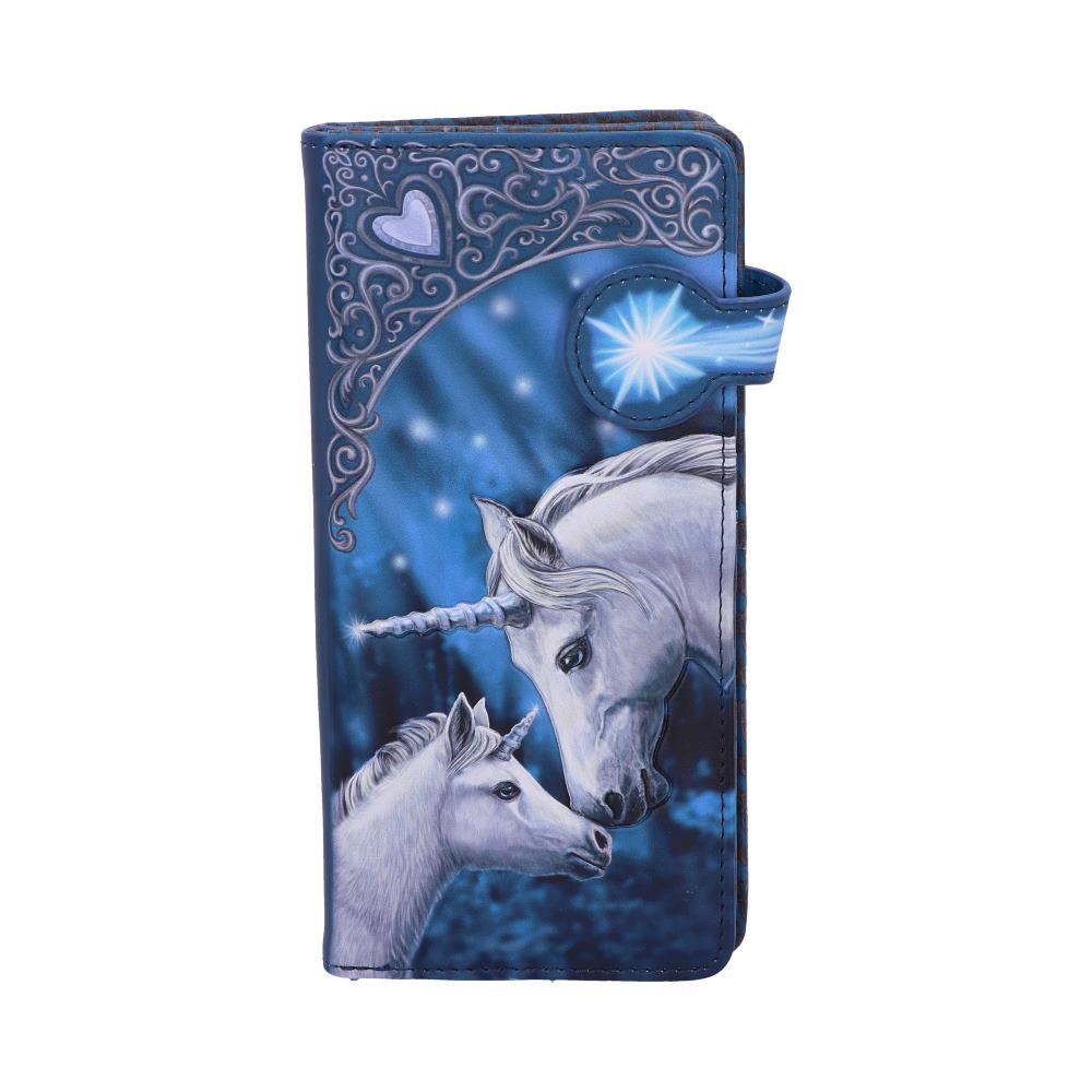 Nemesis Now Lisa Parker Sacred Love Unicorn Purse Blue 18.5cm Gifts & Games