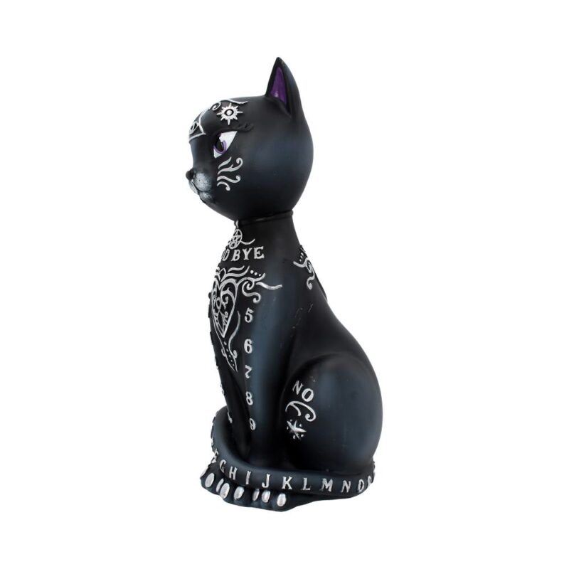 Mystic Kitty Figurine Spirit Board Black Cat Ornament Figurines Medium (15-29cm) 3