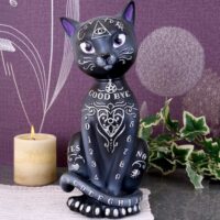 Nemesis Now Mystic Kitty Figurine Spirit Board Black Cat Ornament 26cm Figurines Medium (15-29cm) 2