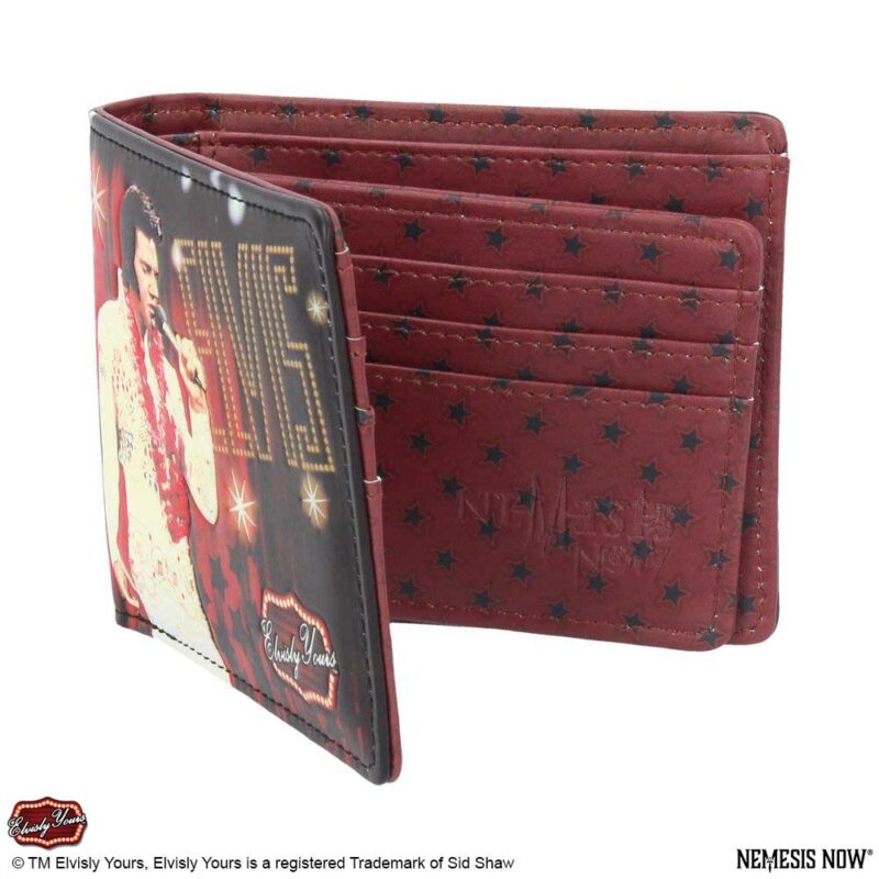 Nemesis Now Elvisly Yours Wallet Red 11cm Gifts & Games 3