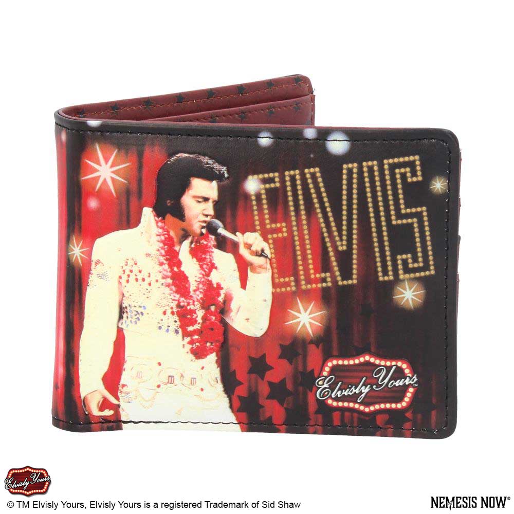 Elvisly Yours Wallet Red 11cm Gifts & Games