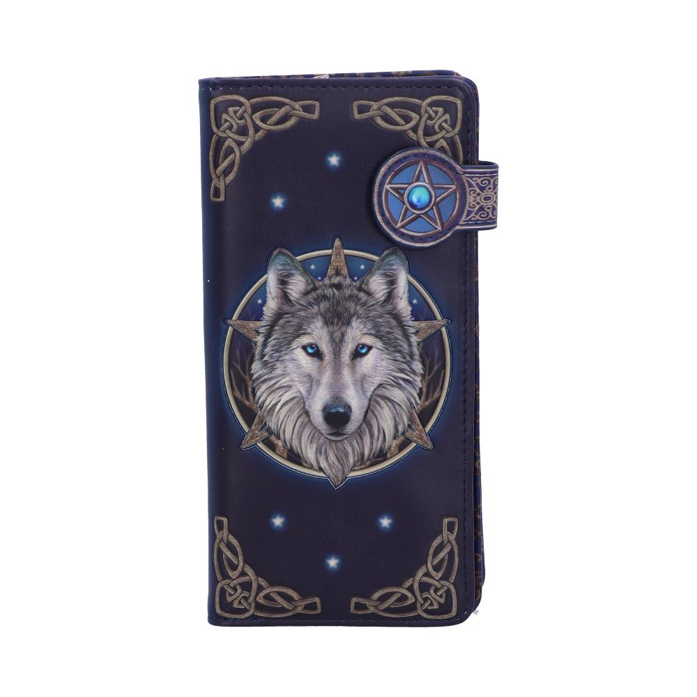 Lisa Parker Wild One Wolf Embossed Purse Wallet Gifts & Games