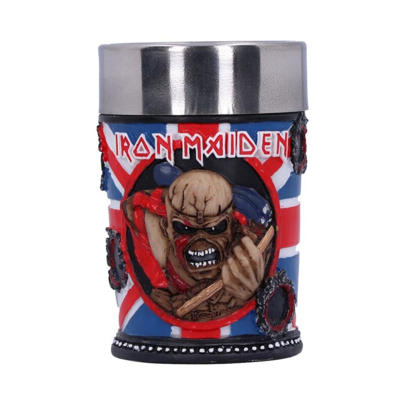 Iron Maiden Eddie The Trooper Shot Glass Officially Licensed Merchandise Homeware