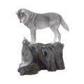 Guidance Ornament Wolf and Pup Figurine by Lisa Parker Figurines Medium (15-29cm) 4