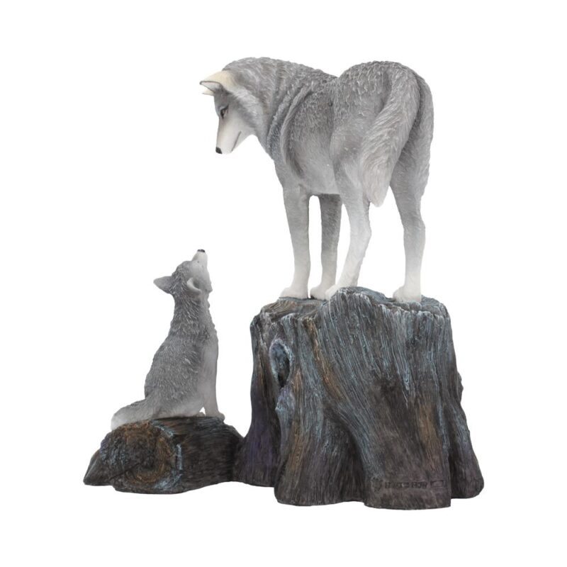 Wolf and Pup Guidance Figurine by Lisa Parker Figurines Medium (15-29cm) 7