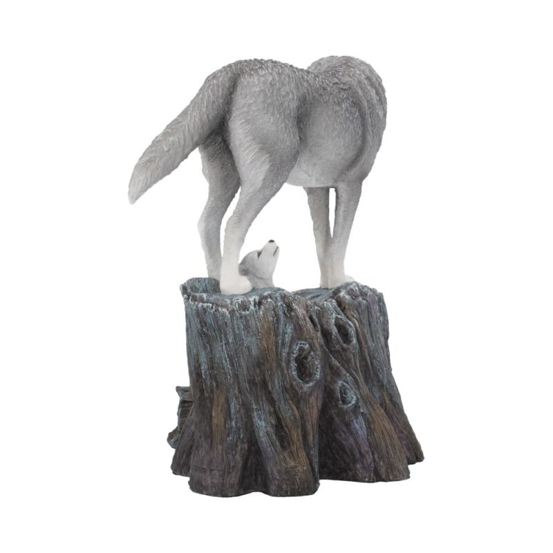 Guidance Ornament Wolf and Pup Figurine by Lisa Parker Figurines Medium (15-29cm) 7