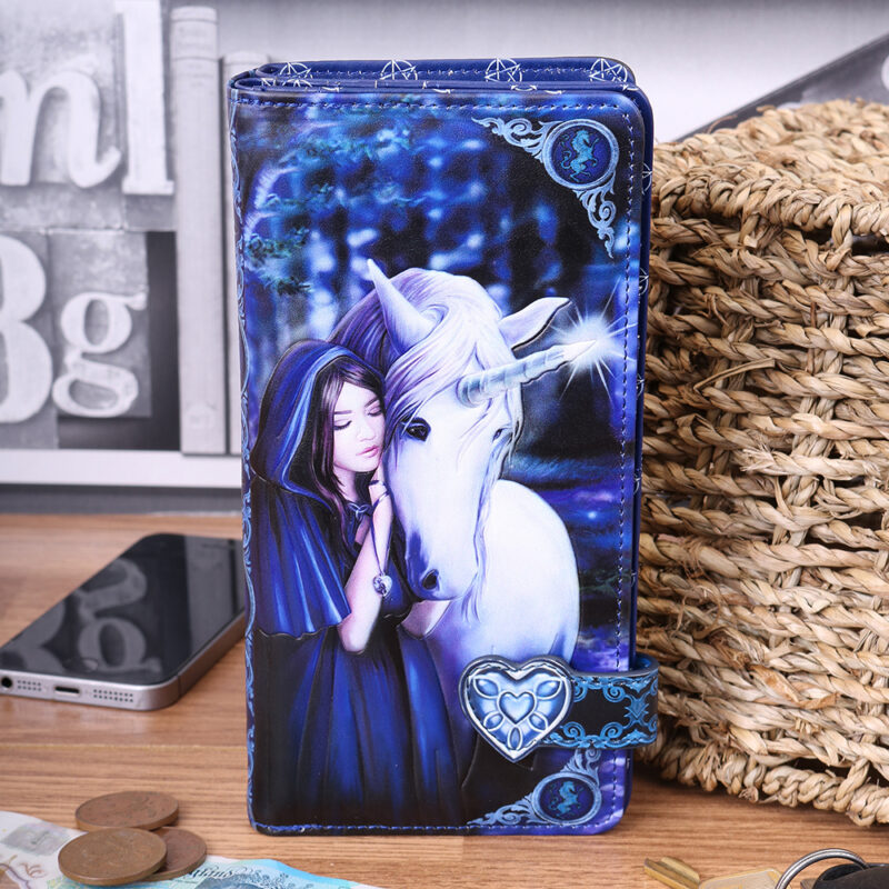 Lisa Parker Solace Embossed Purse Gothic Unicorn Wallet Gifts & Games 3