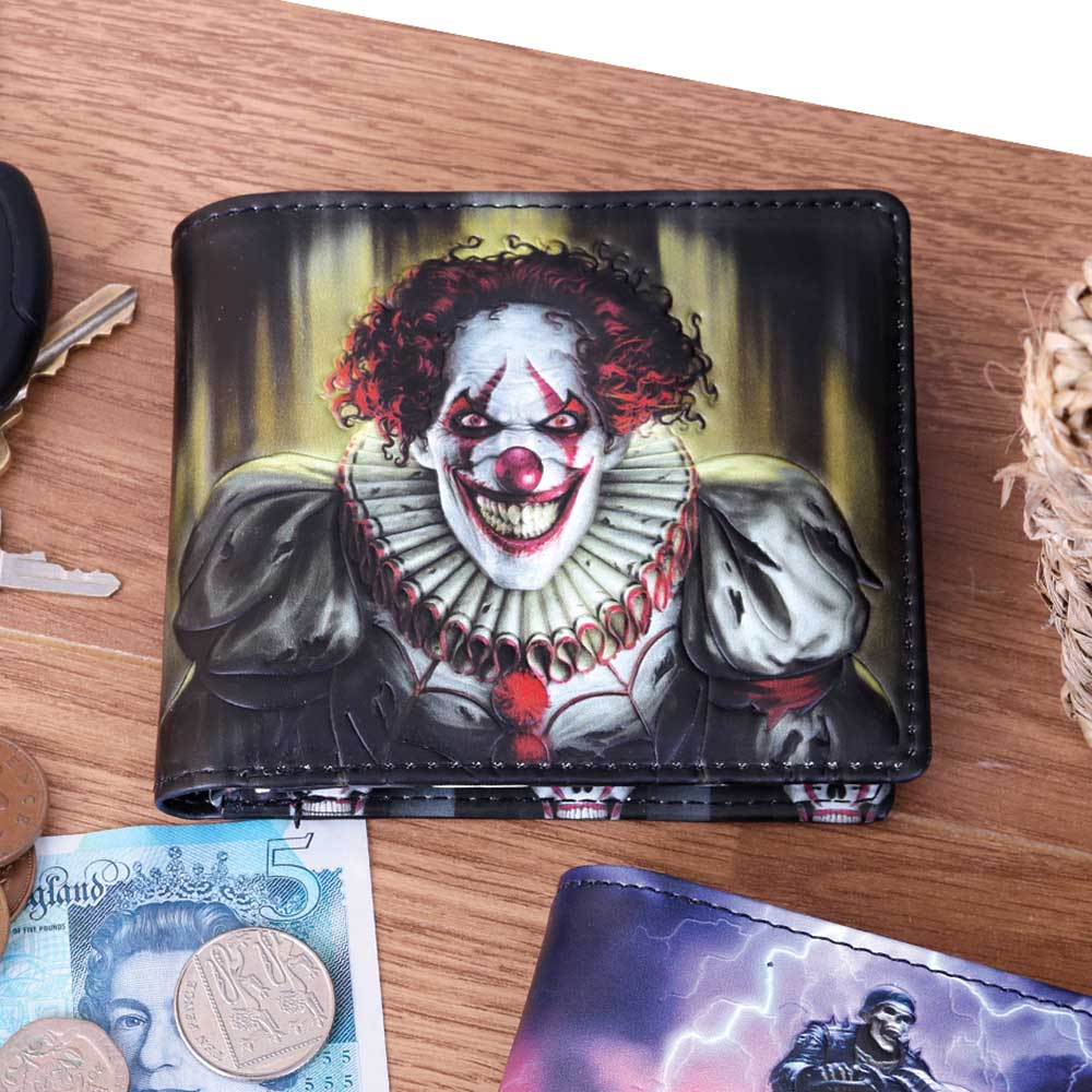 James Ryman Evil Clown Wallet Gothic Horror Scary Purse Gifts & Games 2