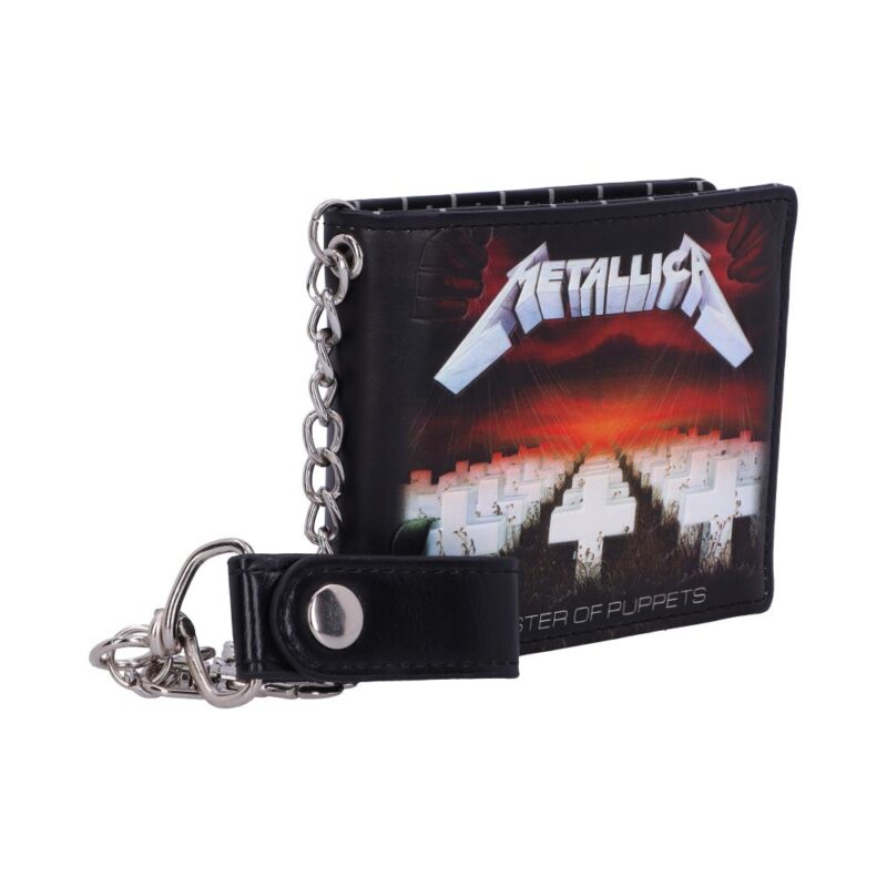 Metallica Master of Puppets Album Wallet with Chain Gifts & Games 7