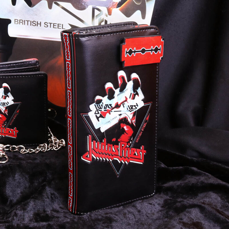Judas Priest British Steel Album Artwork Embossed Purse 18.5cm Gifts & Games 9
