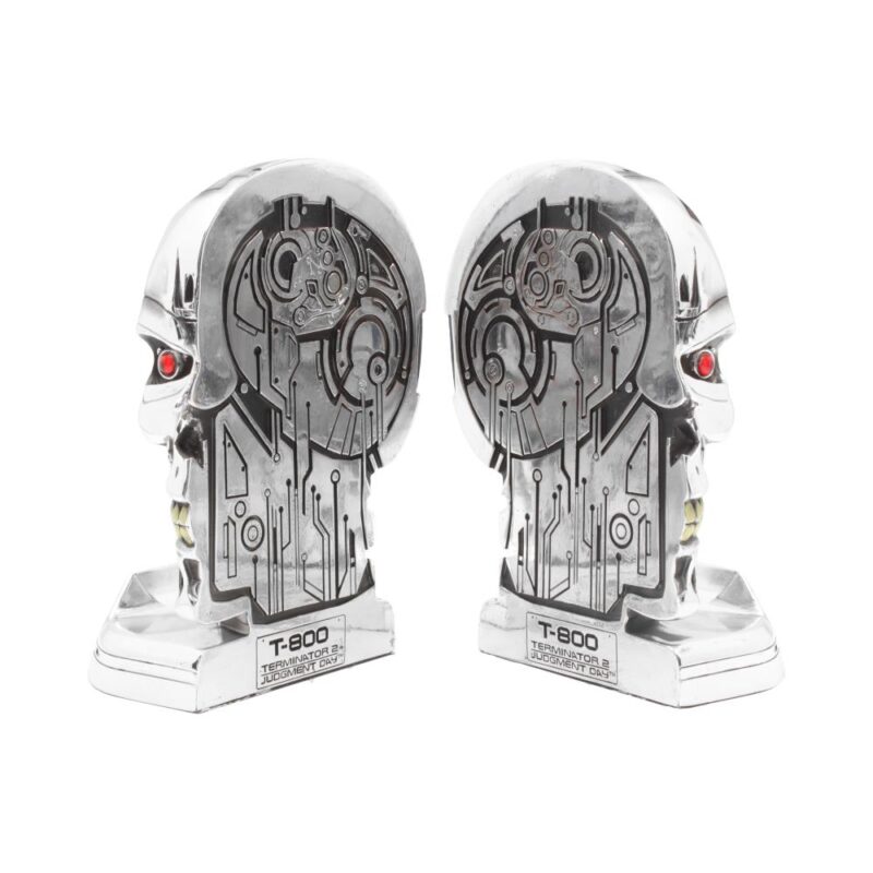 T-800 Terminator 2 Judgement Day T2 Head Bookends Bookends 5