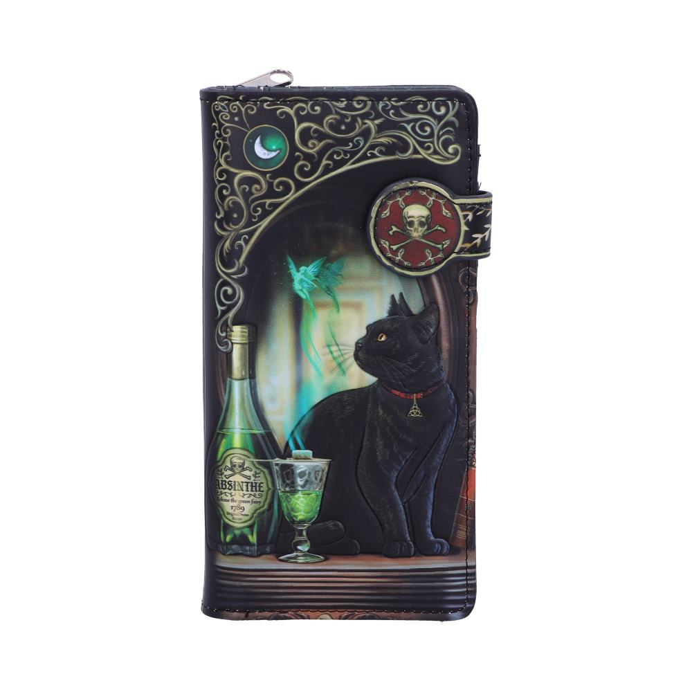 Lisa Parker Absinthe and Black Cat Familiar Purse Gifts & Games