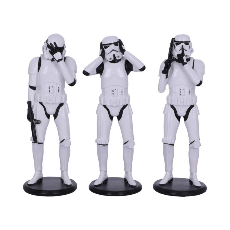 The Original Stormtrooper Three Wise Sci-Fi Figurines Figurines Medium (15-29cm)