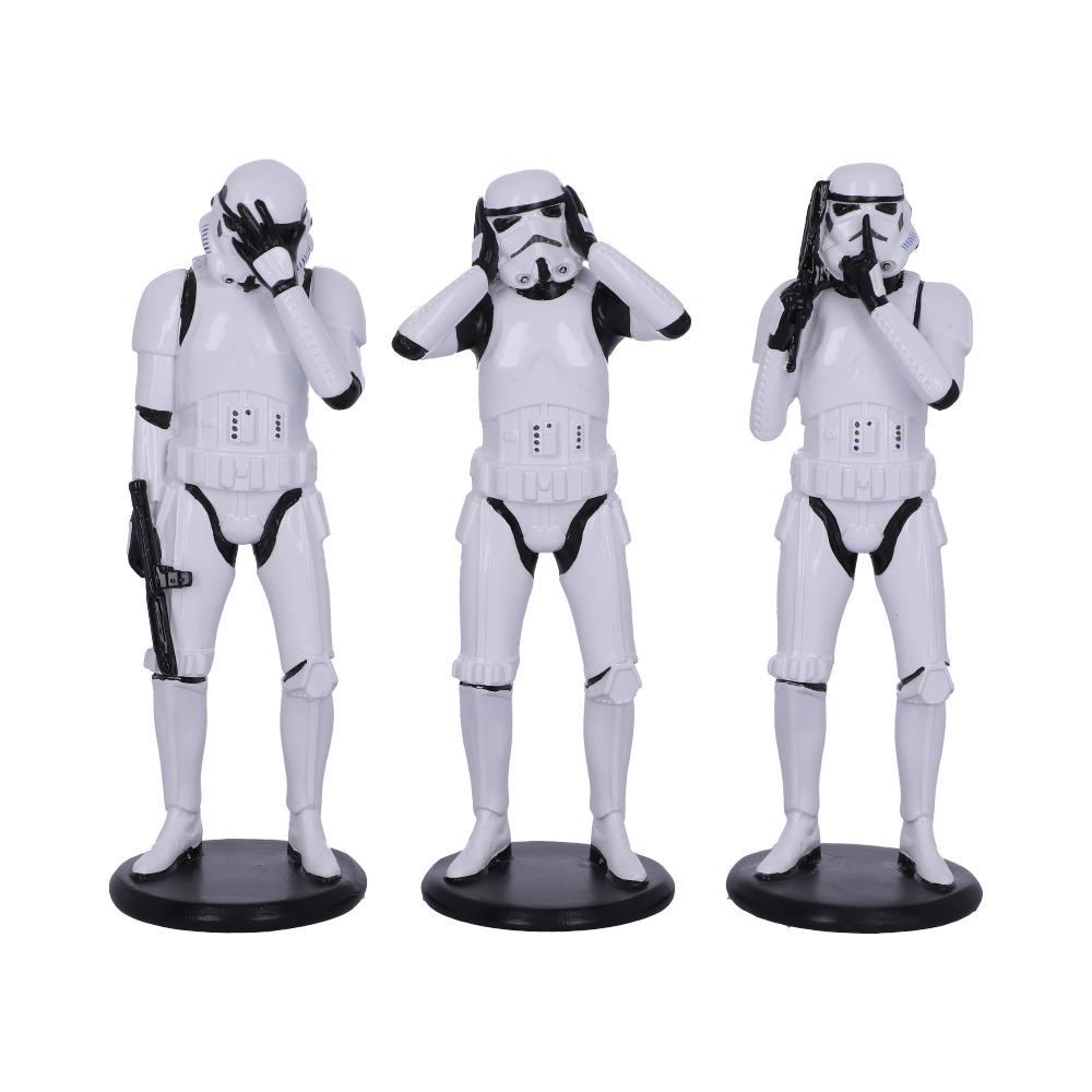 The Original Stormtrooper Three Wise Sci-Fi Figurines Figurines Medium (15-29cm) 2