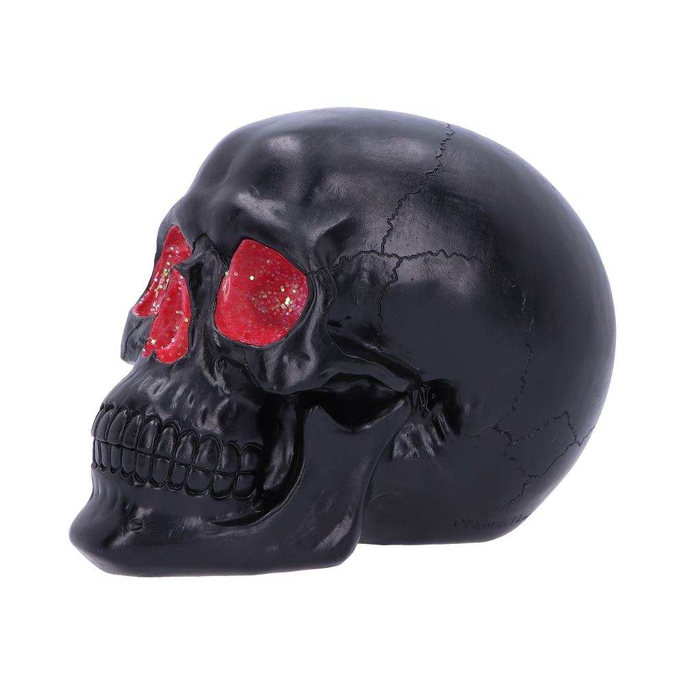Nemesis Now Geode Skull Black Red Gothic Glitter Skull Figurine 17cm Figurines Medium (15-29cm) 5 Nemesis Now Geode Skull Black Red Gothic Glitter Skull Figurine 17cm Figurines Medium (15-29cm) 5