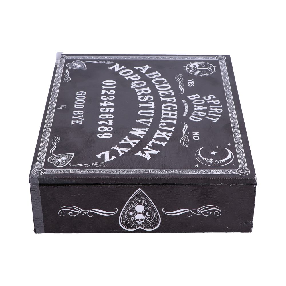 Black and White Spirit Board and Planchette Jewellery Storage Box with Mirror Boxes & Storage 2