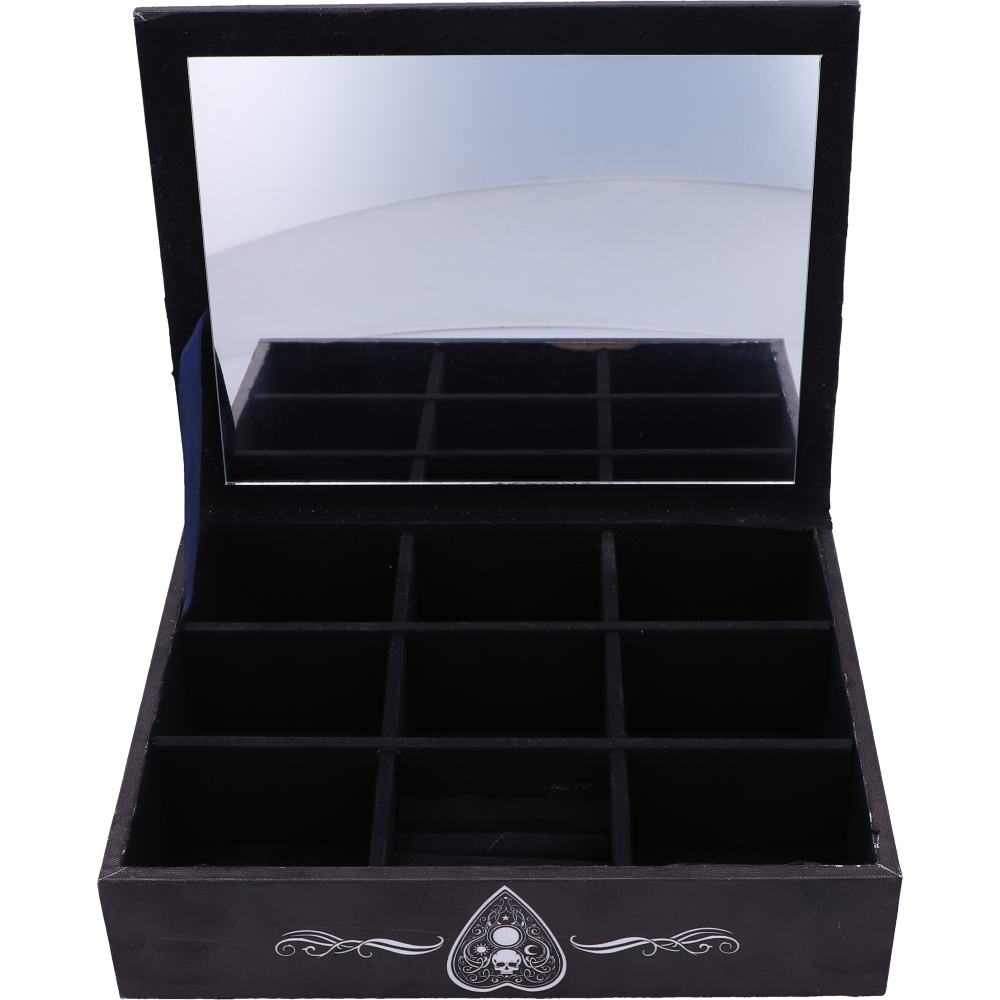 Nemesis Now Black and White Spirit Board and Planchette Jewellery Storage Box with Mirror 25cm Boxes & Storage 9 Nemesis Now Black and White Spirit Board and Planchette Jewellery Storage Box with Mirror 25cm Boxes & Storage 9