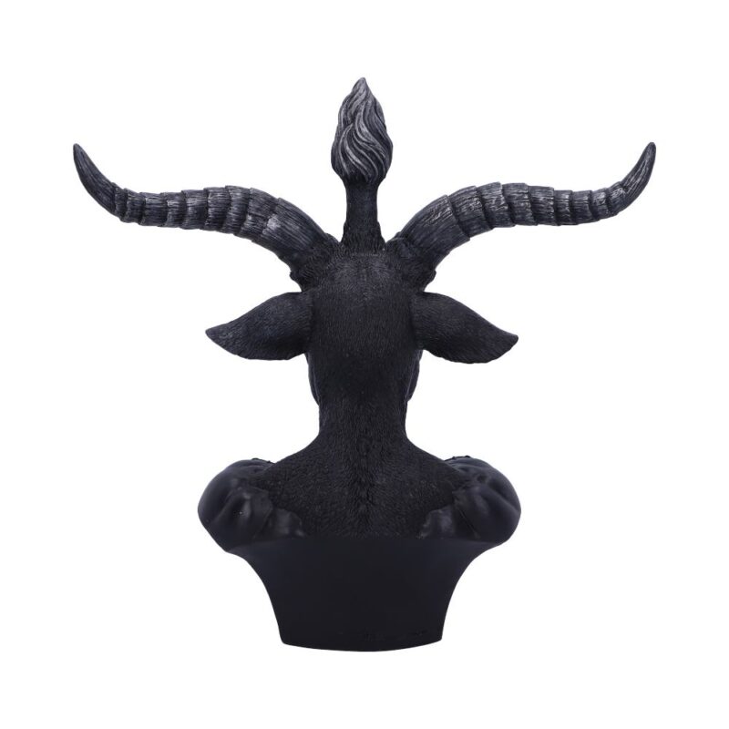 Celestial Black and Silver Baphomet Bust Figurines Large (30-50cm) 5
