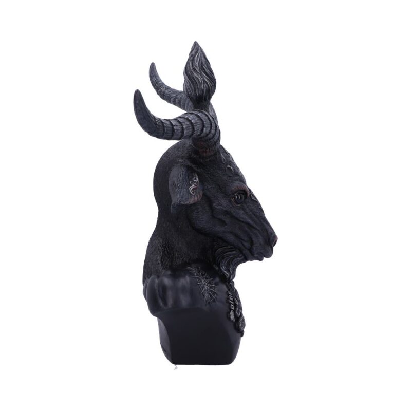 Celestial Black and Silver Baphomet Bust Figurines Large (30-50cm) 7