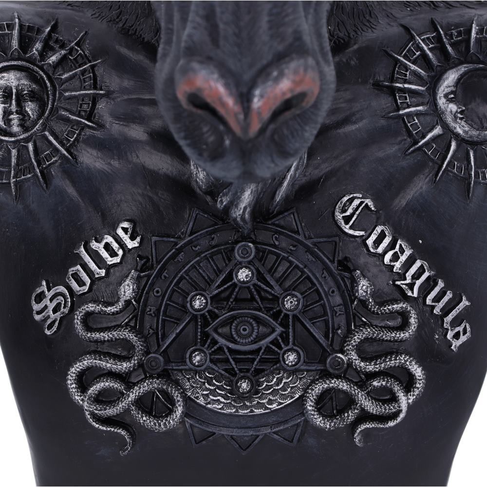 Nemesis Now Celestial Black and Silver Baphomet Bust 33cm Figurines Large (30-50cm) 15 Nemesis Now Celestial Black and Silver Baphomet Bust 33cm Figurines Large (30-50cm) 15
