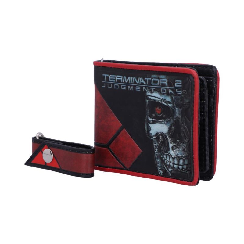 Officially Licensed Terminator 2 Judgment Day T2 Wallet with Chain Gifts & Games 3