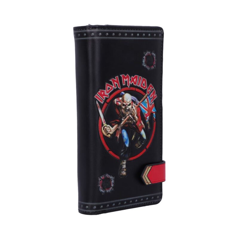 Officially Licensed Iron Maiden Eddie Trooper Embossed Purse Gifts & Games 7