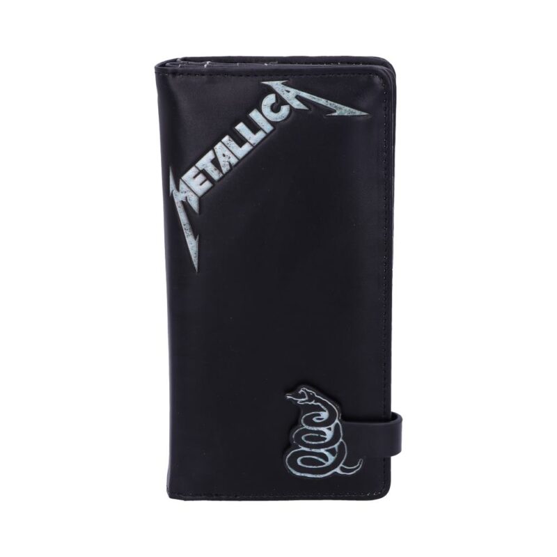 Officially licensed Metallica Album Black Album Embossed Wallet Purse Gifts & Games 9