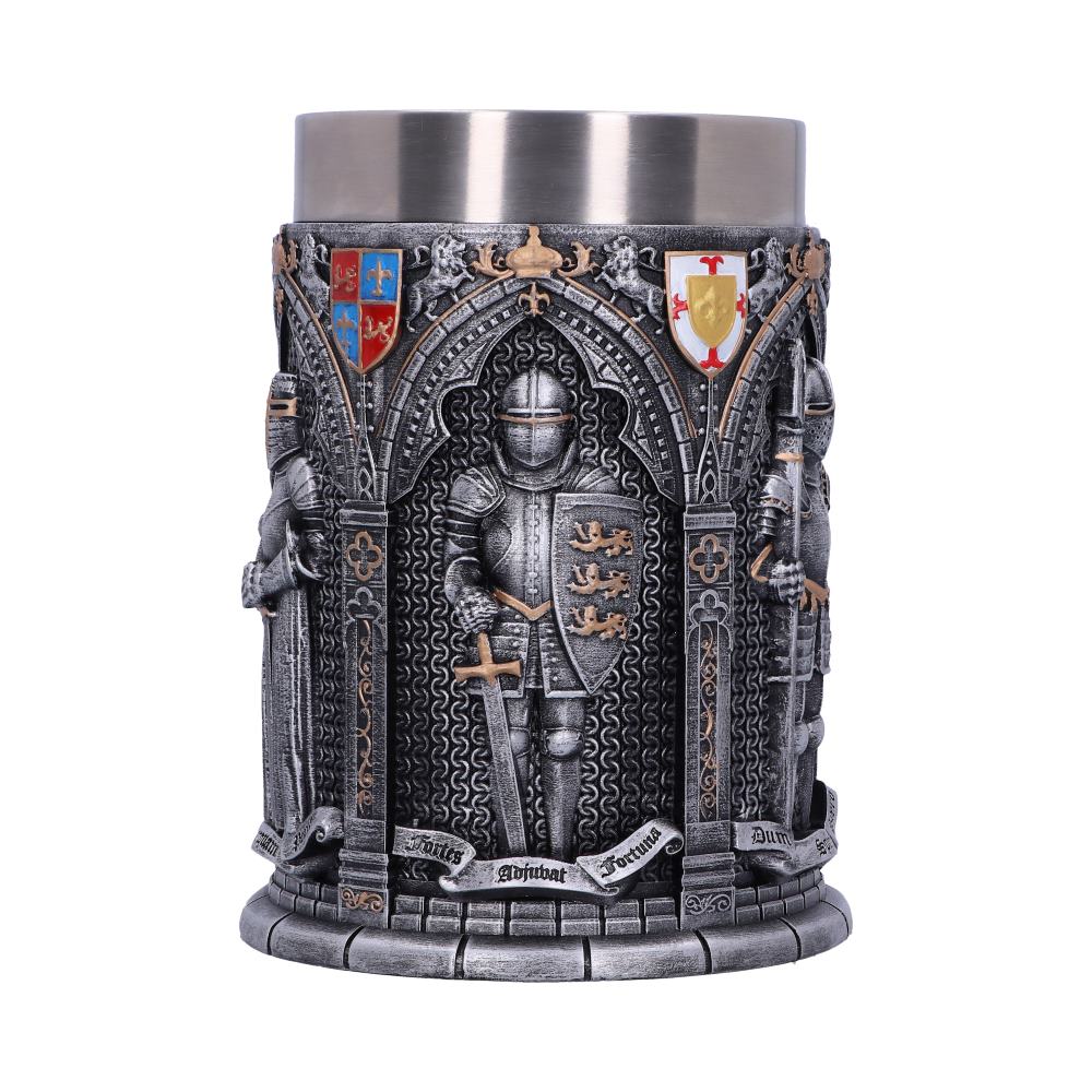 Nemesis Now The Vow English Armoured Knight Latin Oath Tankard 15.3cm Homeware 7 Nemesis Now The Vow English Armoured Knight Latin Oath Tankard 15.3cm Homeware 7