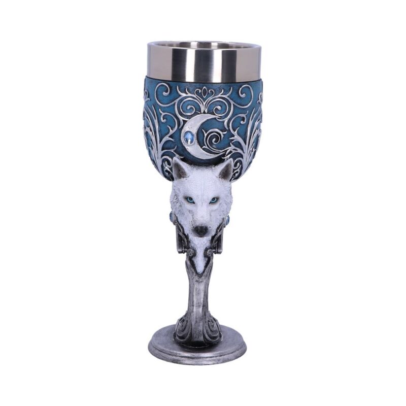 Wild at Heart Twin Wolf Heart Set of Two Goblets Goblets & Chalices 5