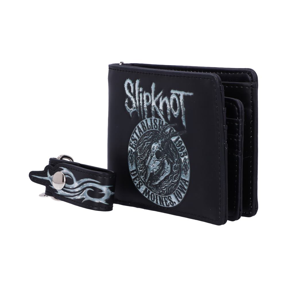 Officially Licensed Slipknot Flaming Goat Logo Wallet with Chain Gifts & Games 2