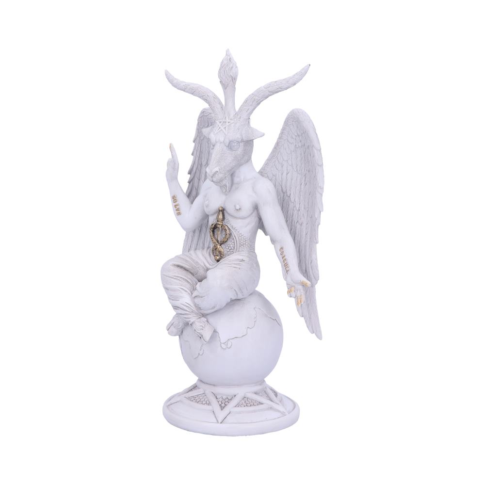 Dark Lord 26cm White Baphomet Figurine Figurines Medium (15-29cm) 2