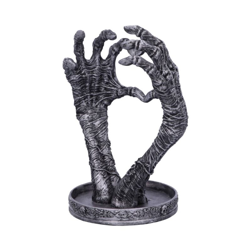 Gothic Mummified Love Heart Hands Jewellery Dish Holder Figurines Medium (15-29cm) 7
