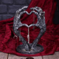 Gothic Mummified Love Heart Hands Jewellery Dish Holder Figurines Medium (15-29cm) 10