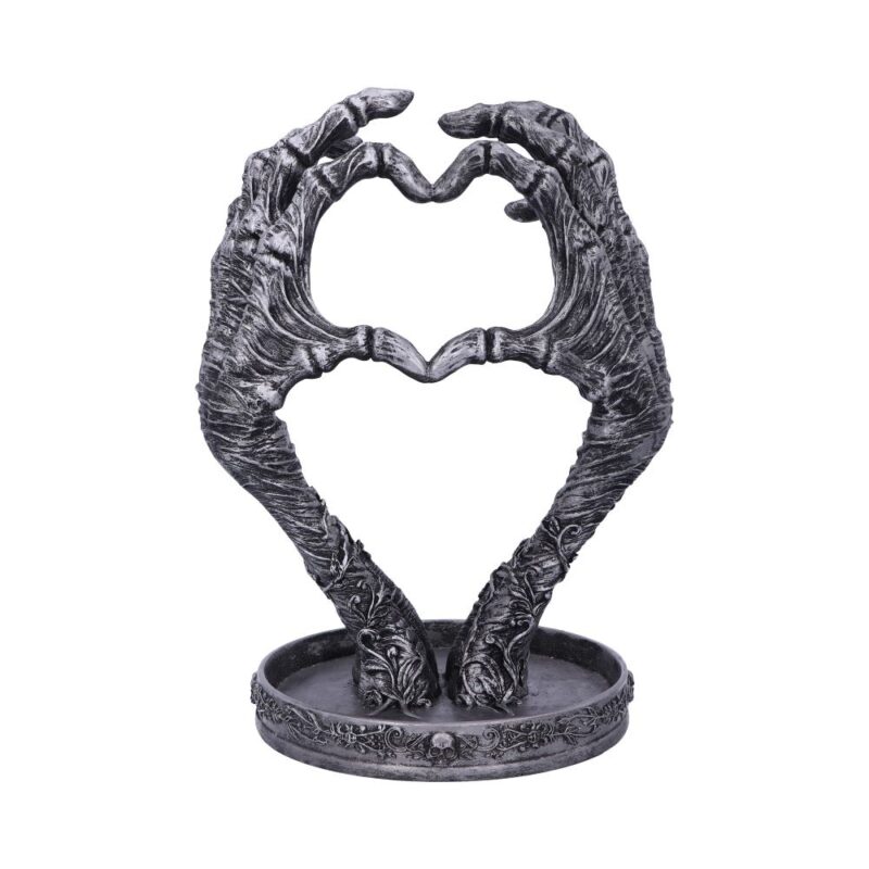 Gothic Mummified Love Heart Hands Jewellery Dish Holder Figurines Medium (15-29cm)