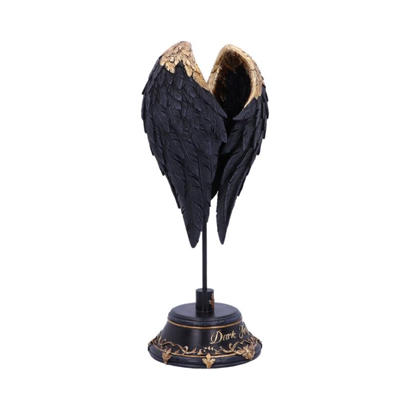 Dark Angel Gothic Fallen Fae Wing Sculpture Figurine Figurines Medium (15-29cm) 7