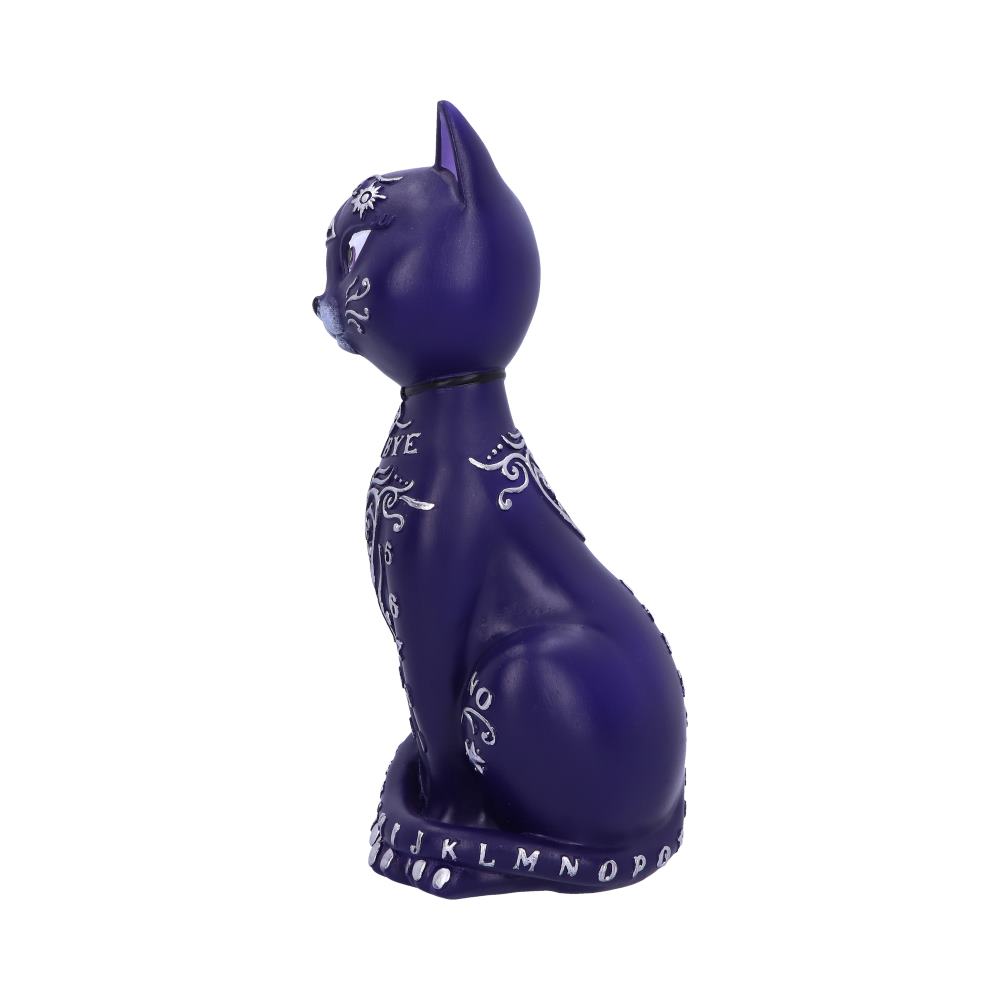 Purple Mystic Kitty 26cm Ouija Cat Figurine Figurines Medium (15-29cm) 2