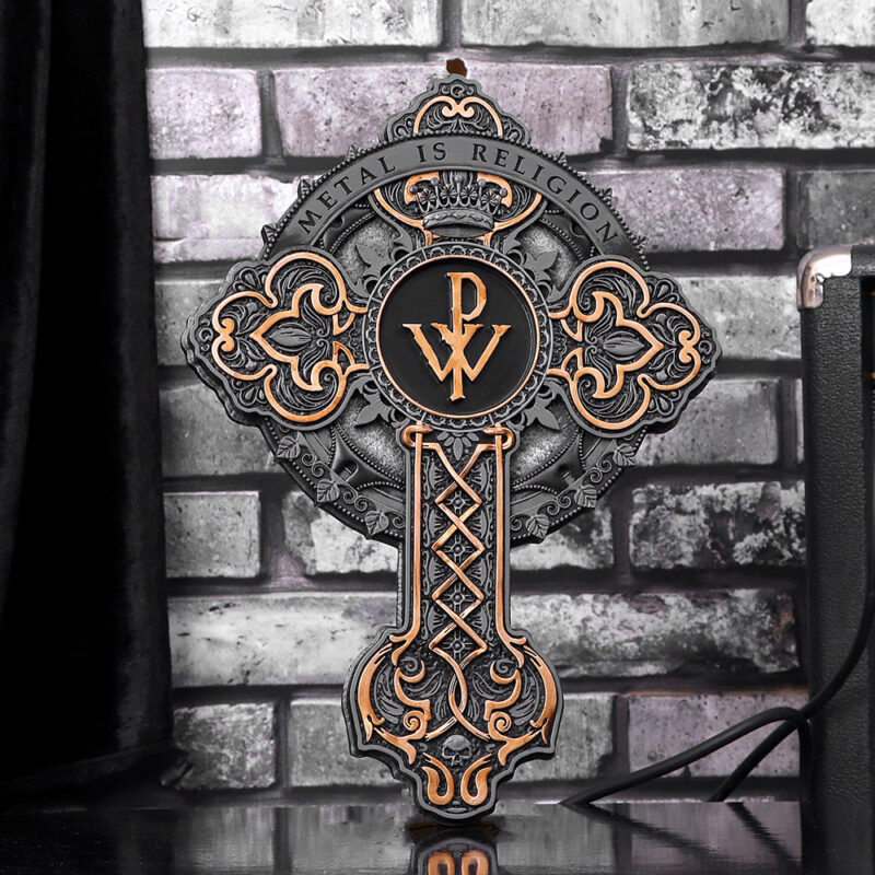 Officially Licensed Powerwolf Metal is Religion Rock Band Wall Hanging Plaque Home Décor 9