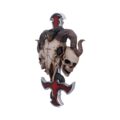 James Ryman Devils Cross Ram’s Skull Petrine Cross Wall Plaque Home Décor 4