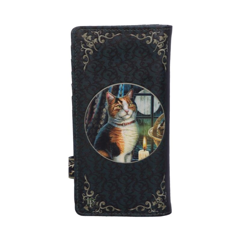 Lisa Parker Adventure Awaits Calico Cat Ship Embossed Purse Gifts & Games 7